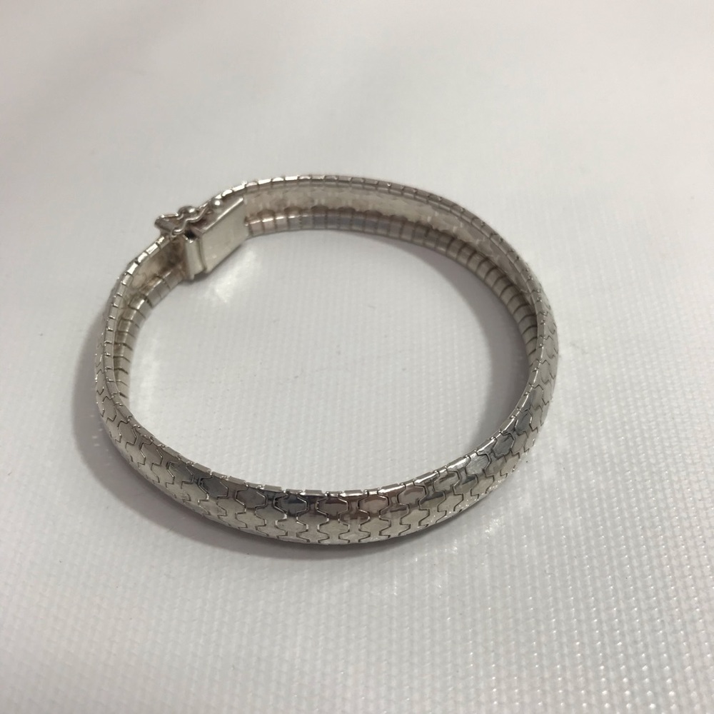 Vintage 925 Silver Bracelet 7.25 inch